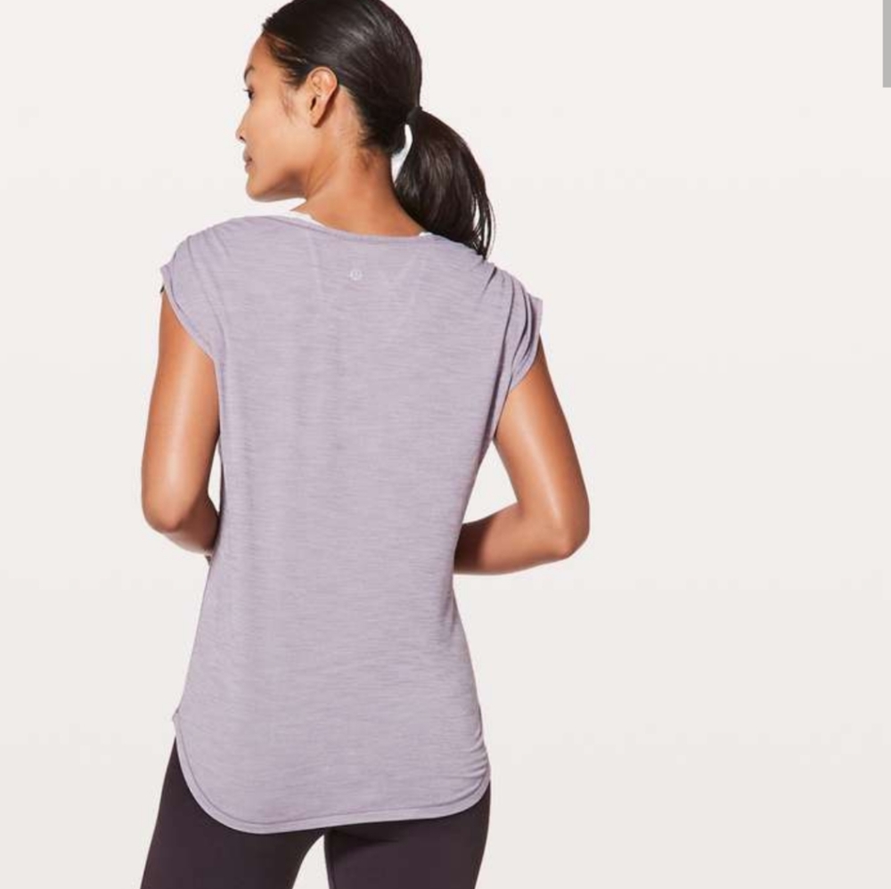 Lululemon Sweat Times Short Sleeve

Heathered Dust